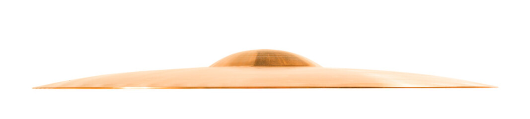 cymbal isolated on white