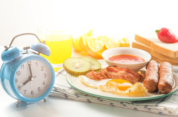 breakfast time