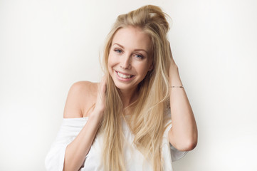 Fototapeta premium Portrait of a beautiful woman