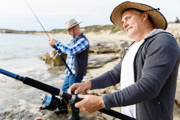 Obraz premium Picture of fisherman 