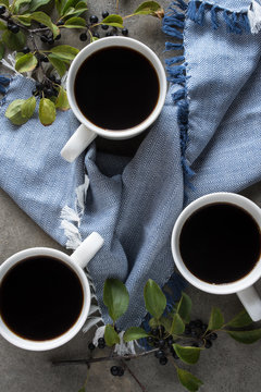 Three Cups of Black Coffee