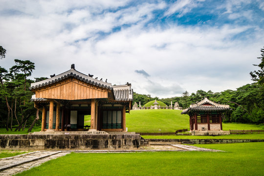 The Royal Tomb of King Hyojong. (UNESCO World heritage site)