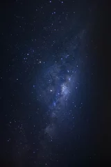 Foto op Plexiglas Sterrennachthemel, melkwegstelsel met sterren en ruimtestof in het universum © sripfoto