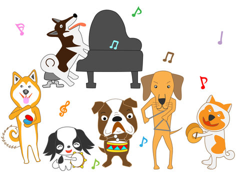 犬のコンサート