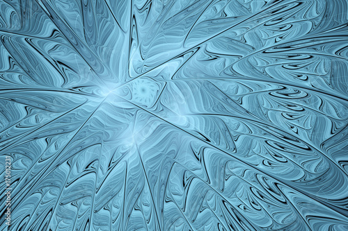 Abstract Surreal Background With Star Fantasy Fractal