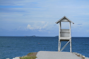 Observatory at coast