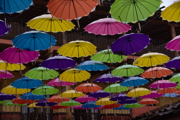 Fototapeta na wymiar Umbrellas 02