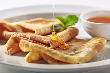 Crepes with Honey