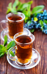 blueberry tea