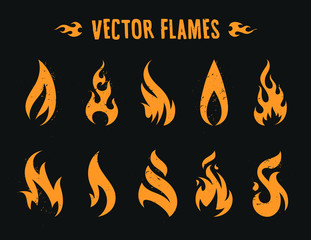 Vecstor Fire Icons