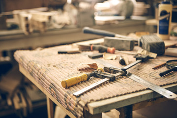 Manufacture of guitars of the brand Woodstock.