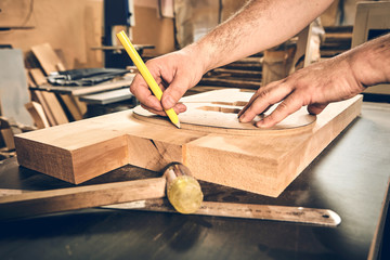 Manufacture of guitars of the brand Woodstock.