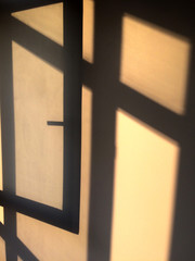 the window shade on the wall,background