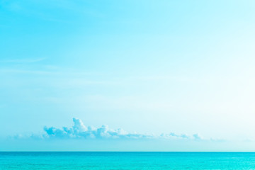 Beautiful light from the nature at sunset every day.