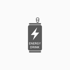 energy drink can icon