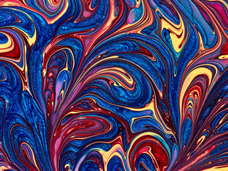 Nail polish abstract background