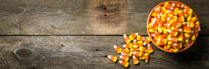 Halloween concept with cookies and candies