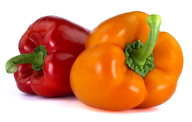 Bulgarian pepper isolated on white background