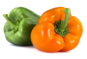 Bulgarian pepper isolated on white background