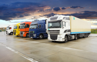 Cargo trucking transportation