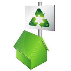 Eco House Symbol