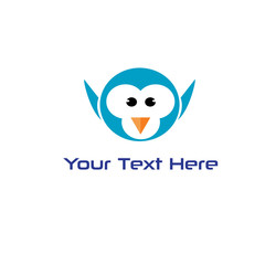cute bird logo