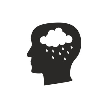 Depression Mental Disease Icon