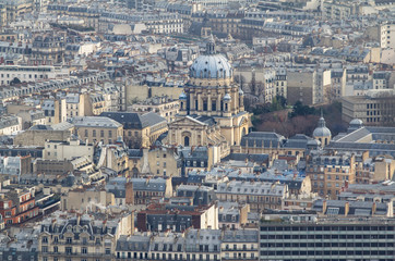 Paris panorama view