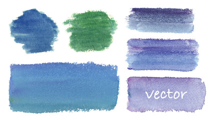 Vector watercolor background