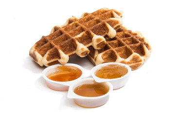 waffles isolated