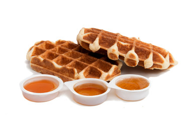 waffles isolated