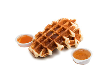 waffles isolated