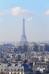 Naklejka premium eiffel in paris