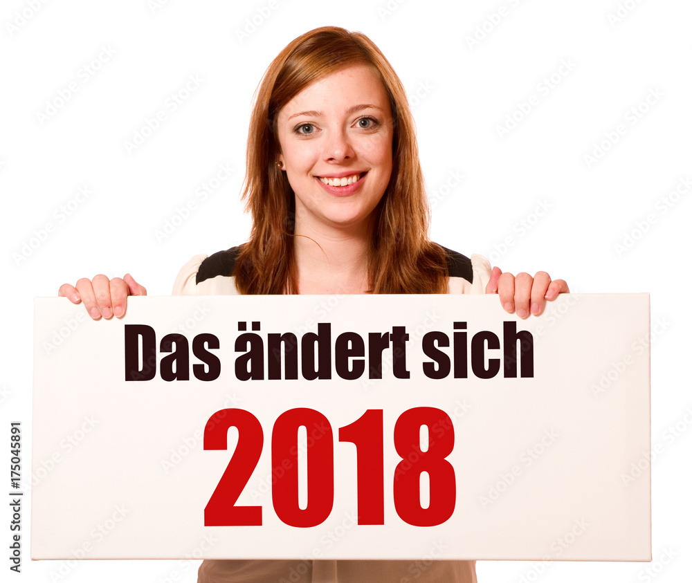 Poster das ändert sich 2018