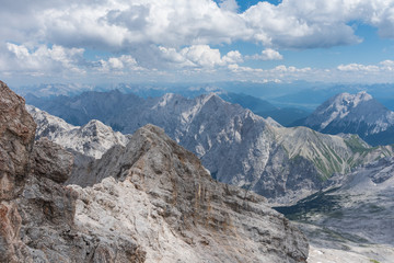 The mountains of Alps in Tyrol, Austria