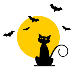 Halloween Katze
