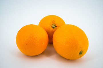 fresh orange isolated