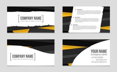 Fototapeta premium Abstract vector layout background set. For art template design, list, front page, mockup brochure theme style, banner, idea, cover, booklet, print, flyer, book, blank, card, ad, sign, sheet,, a4
