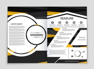 Abstract vector layout background set. For art template design, list, front page, mockup brochure theme style, banner, idea, cover, booklet, print, flyer, book, blank, card, ad, sign, sheet,, a4