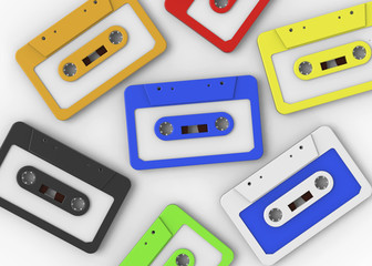 Obraz premium Cassette Tape - 3D