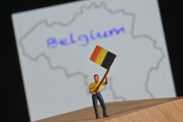 Belgique pays federal drapeau belge elections vote