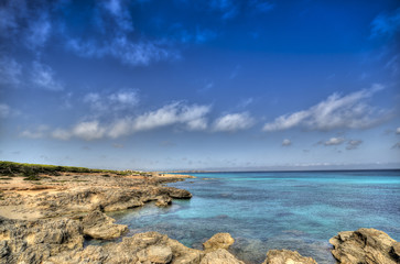 Fototapeta na wymiar Es carnatge in Formentera