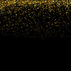 Gold Glitter Particle Background