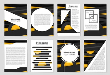 Abstract vector layout background set. For art template design, list, front page, mockup brochure theme style, banner, idea, cover, booklet, print, flyer, book, blank, card, ad, sign, sheet,, a4