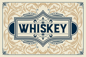 Floral design for packing label