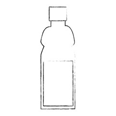 plastic bottle isolated icon