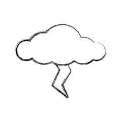 Rainy weather symbol icon vector illustration graphic design