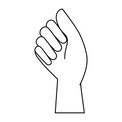 hand human fist icon