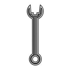 wrench tool isolated icon