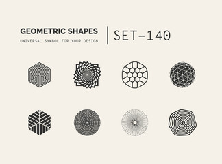 Set of universal minimal geometric 